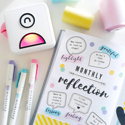 LuxRoyale Pocket Inkless Printer for Instant Photos
