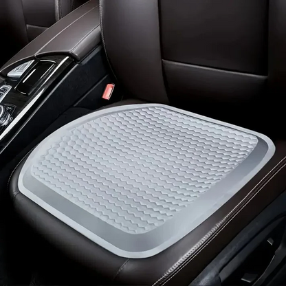 RoyaleGlow Car Seat Cushion with Breathable Cool Gel
