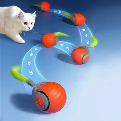 Luxora Interactive Rechargeable Cat Toy Ball for Fun