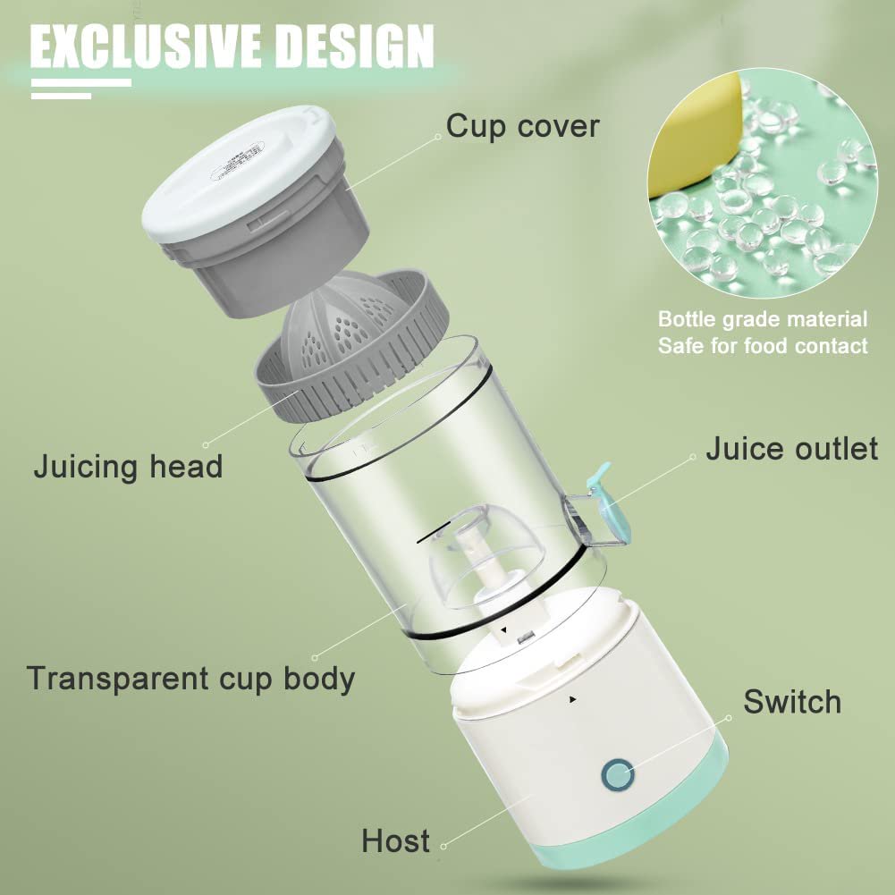 Royaleva USB Charging Portable Juicer for Fresh Juice Anytime