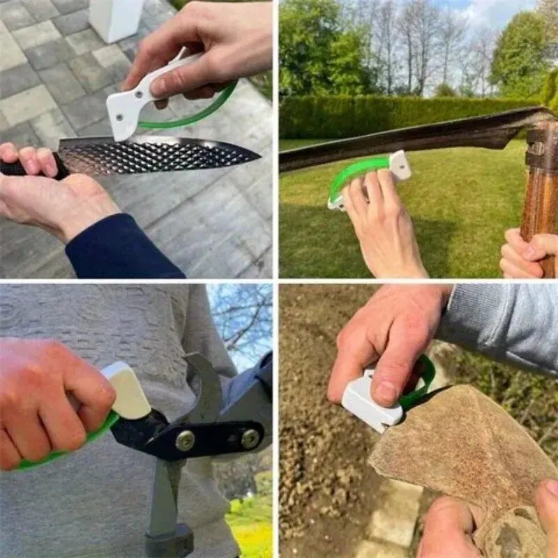 Royaleva Ultimate Outdoor Knife Sharpener - Portable, Lightweight, and Easy to Use for Precise Blades