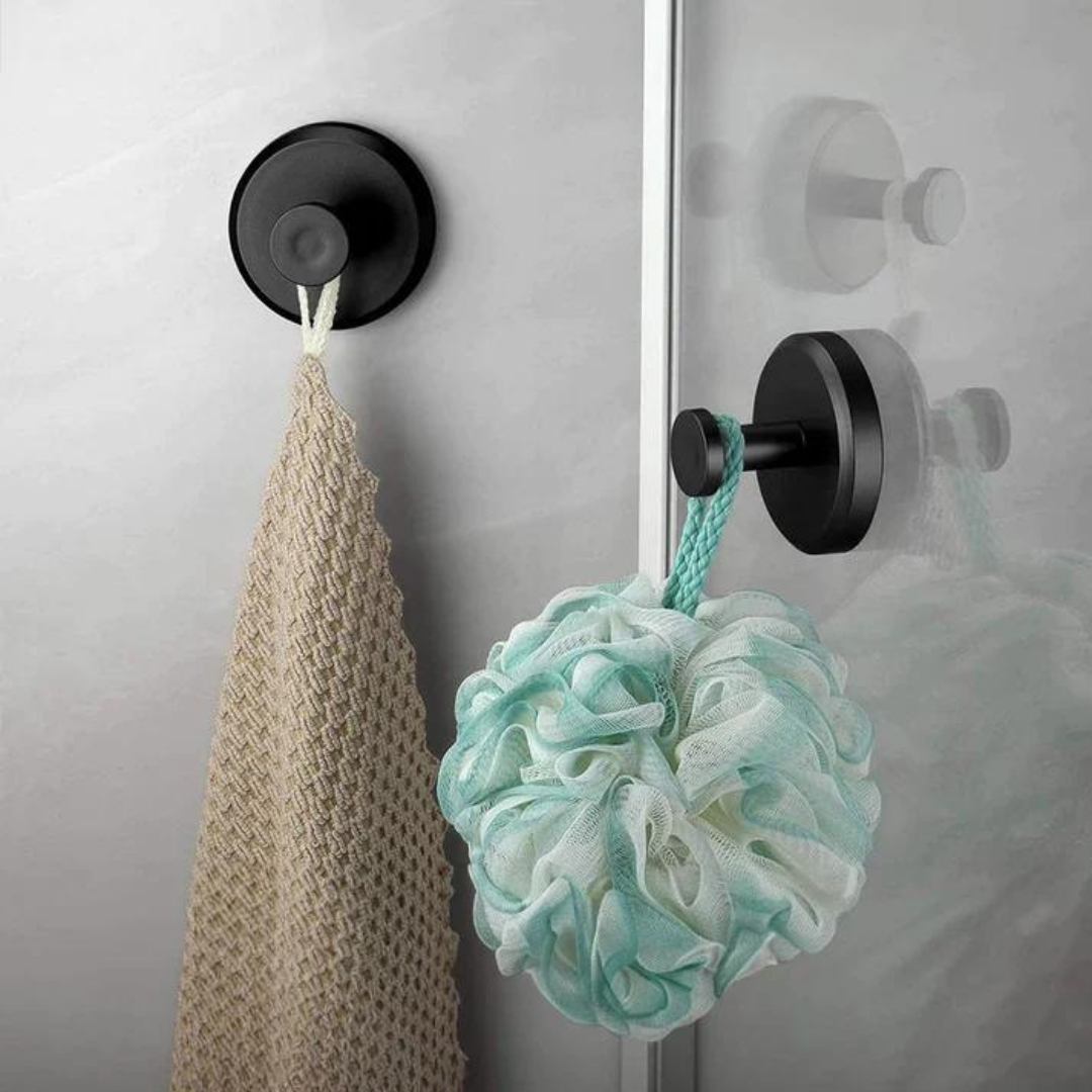 Luxora Instant Grip Suction Hooks for Easy Storage