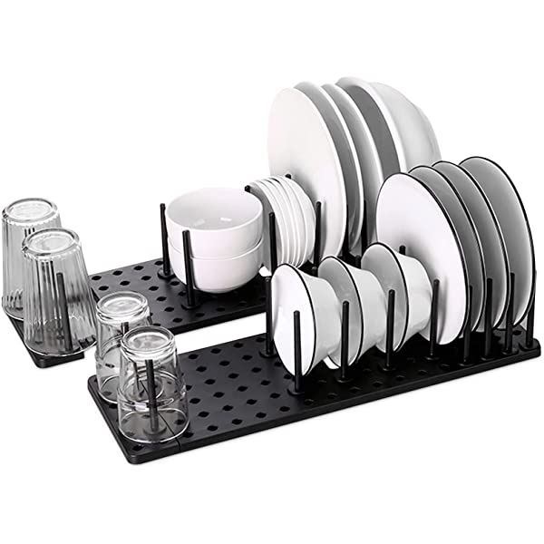 Royaleva Easy Adjustable Drain Rack for Kitchen Organization