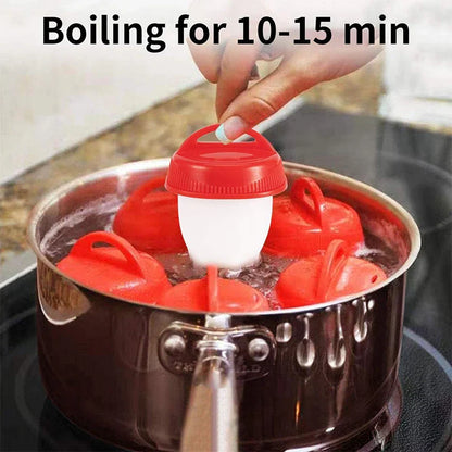 Royallure Silicone Poached Egg Pods - Nonstick, BPA-Free, Quick & Easy Cooking