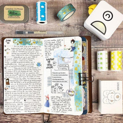 LuxRoyale Pocket Inkless Printer for Instant Photos