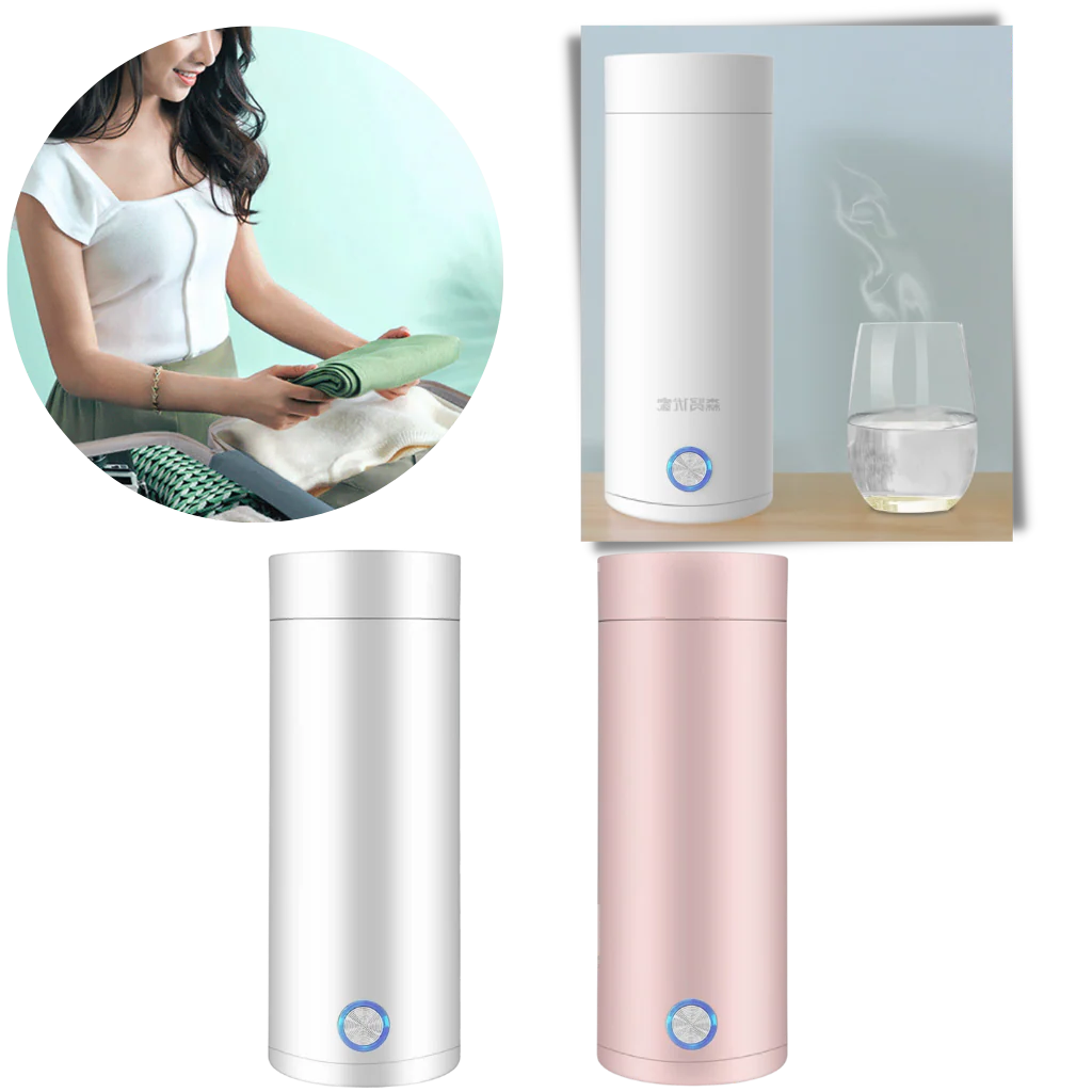 Royaleva Portable Water Boiler 400ml for Travel and Home