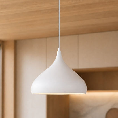LuxRoyale Modern Metal Dome Pendant Light for Dining, Restaurant & Beauty Salon