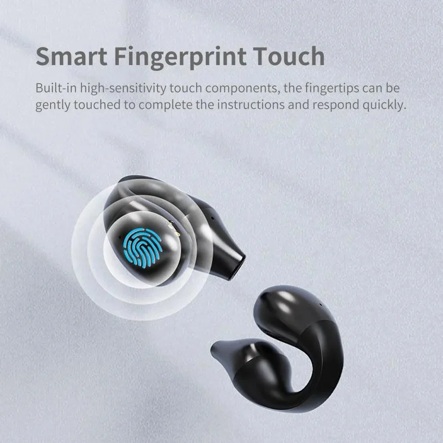Royaleva Wireless Ear Clip Bone Conduction Headphones