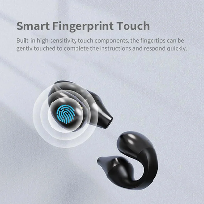Royaleva Wireless Ear Clip Bone Conduction Headphones