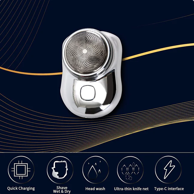 RoyaleGlow The Ultimate Pocket-Sized Shaver Mini-Shave Razor