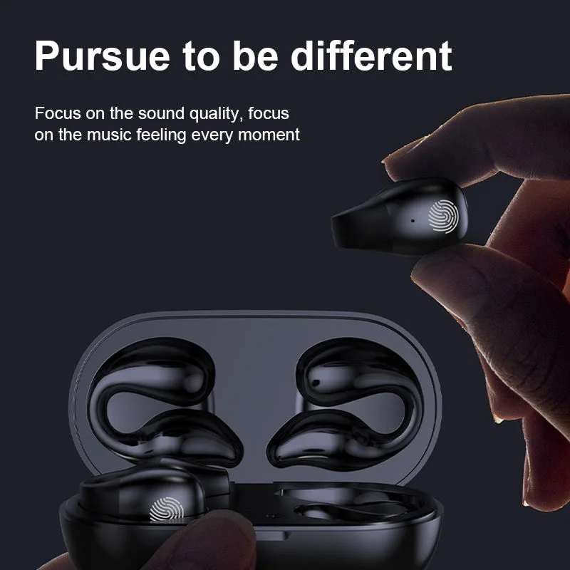 Royaleva Wireless Ear Clip Bone Conduction Headphones