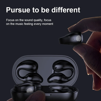 Royaleva Wireless Ear Clip Bone Conduction Headphones