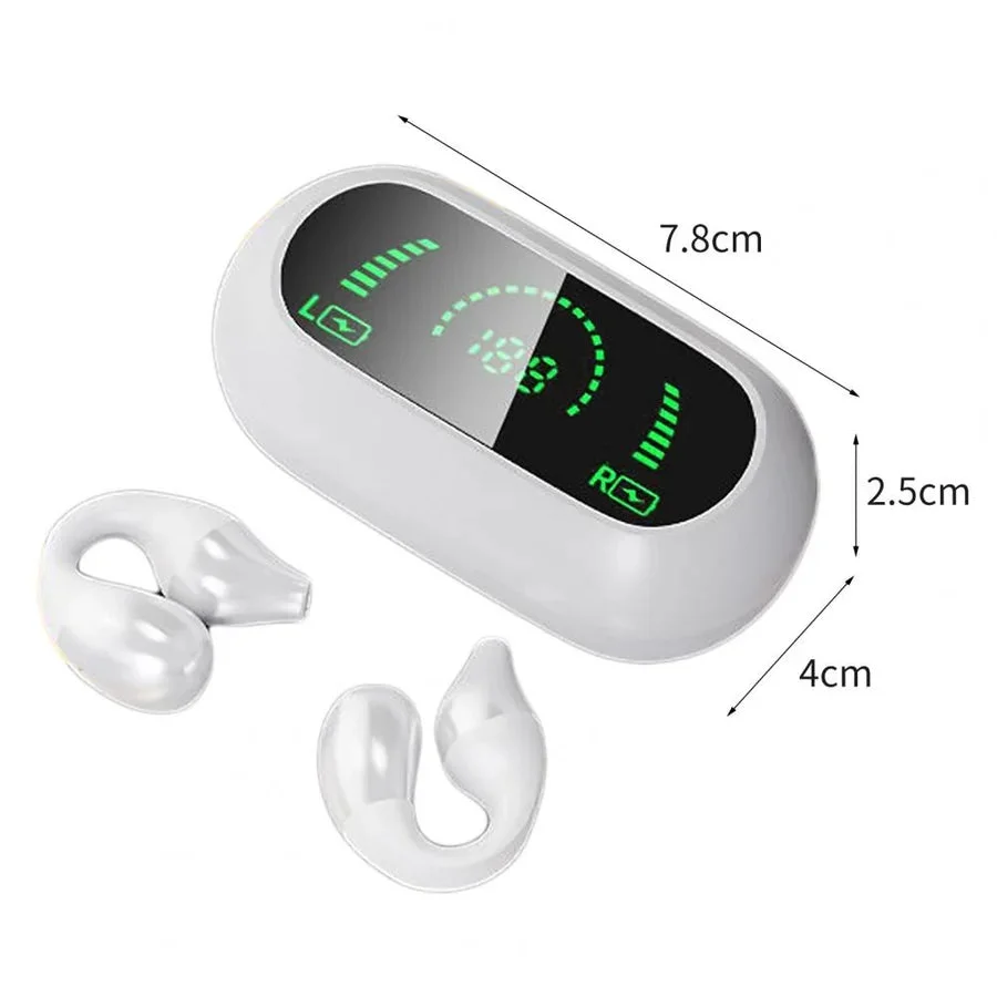 Royaleva Wireless Ear Clip Bone Conduction Headphones