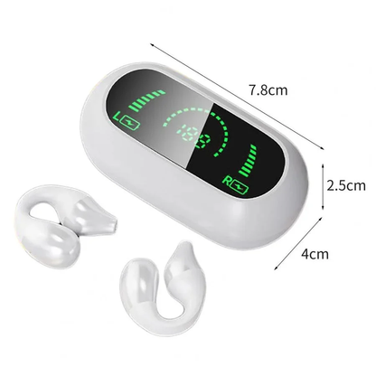 Royaleva Wireless Ear Clip Bone Conduction Headphones
