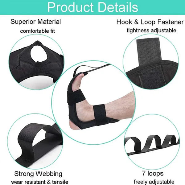 Royaleva Yoga Stretching Strap Rehabilitations Training Belt