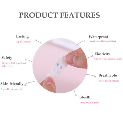RoyaleGlow Invisible Face Lifter Tape for Instant Lift