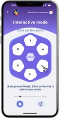 Royaleva Interactive Music Boxing Machine with Gloves