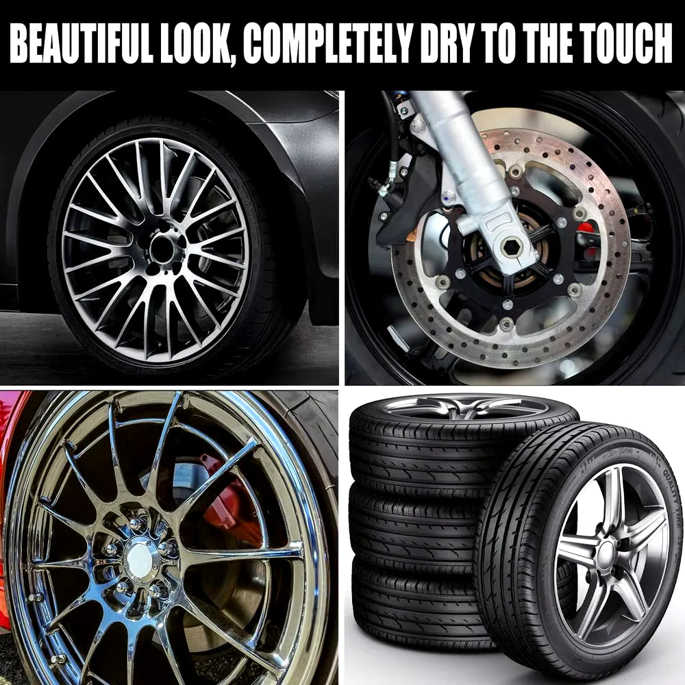 RoyaleGlow DIY Alloy Wheel Repair Kit - Rim Scrapes Scratches Remover
