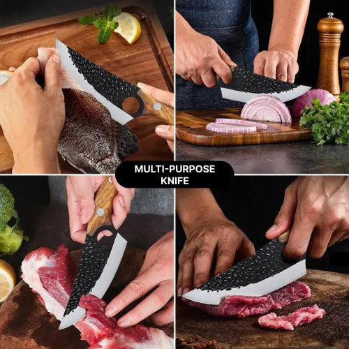 Luxora Japanese Kitchen Knife - Handcrafted Precision Blade