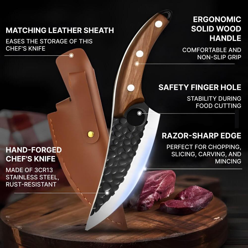 Luxora Japanese Kitchen Knife - Handcrafted Precision Blade