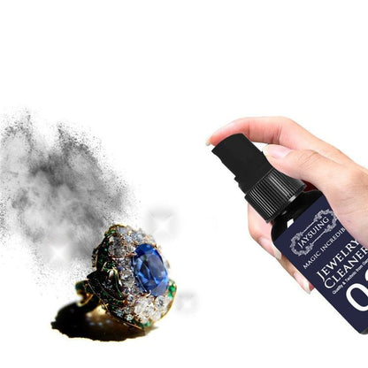 RoyaleGlow Jewelry Cleaner Spray - Non-Toxic Shine Restorer for Gold, Silver, Diamonds & More - 30ml