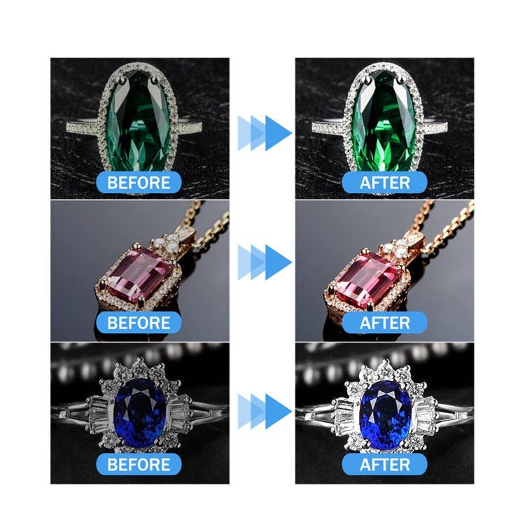 RoyaleGlow Jewelry Cleaner Spray - Non-Toxic Shine Restorer for Gold, Silver, Diamonds & More - 30ml