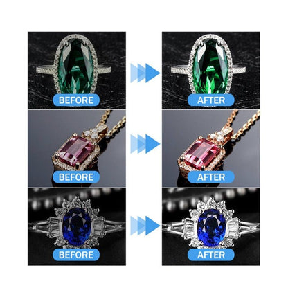 RoyaleGlow Jewelry Cleaner Spray - Non-Toxic Shine Restorer for Gold, Silver, Diamonds & More - 30ml