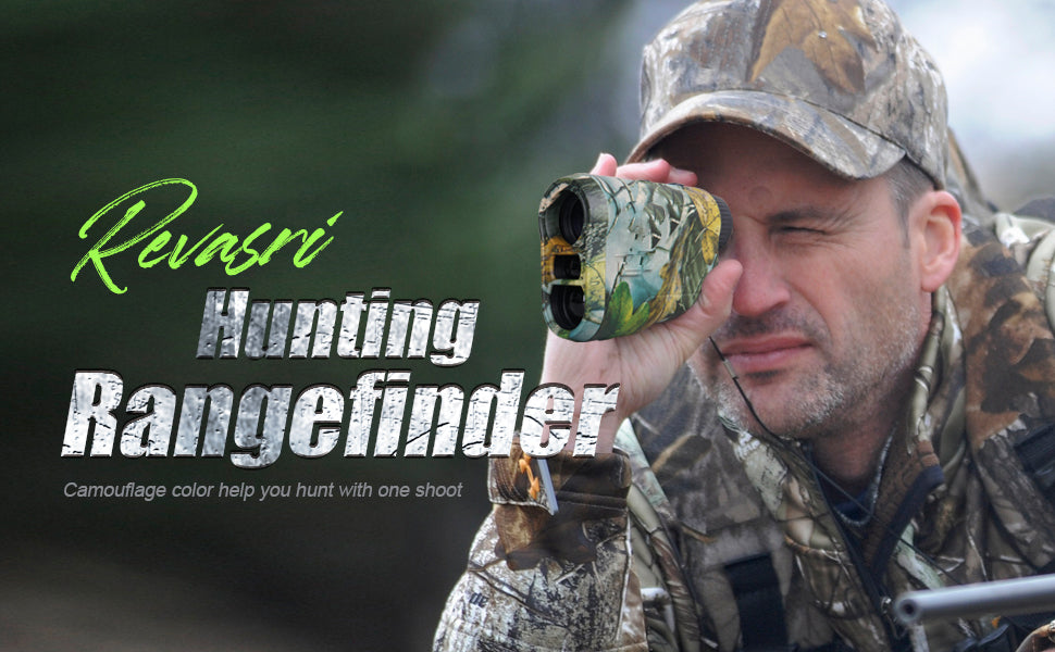 Luxora 3280 Feet Hunting Range Finder with 6.5X Magnification