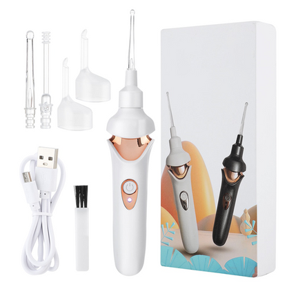 Rayvia Ear Vacuum Cleaner with LED Light and Silicone Tip