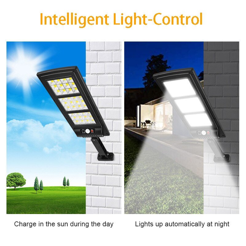 Royallure Ultra-Bright Waterproof Solar LED Street Light for Outdoor Areas