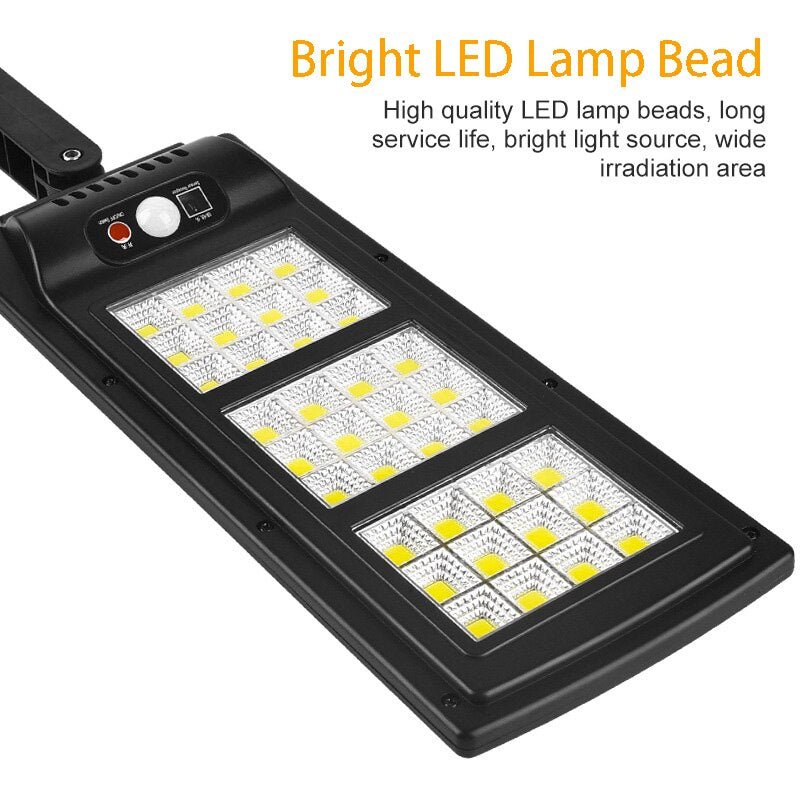 Royallure Ultra-Bright Waterproof Solar LED Street Light for Outdoor Areas