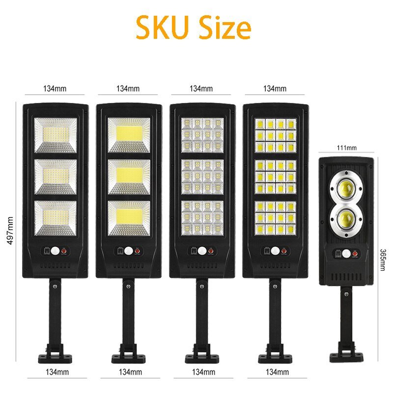 Royallure Ultra-Bright Waterproof Solar LED Street Light for Outdoor Areas