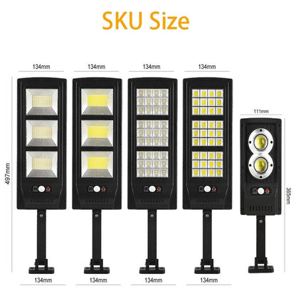Royallure Ultra-Bright Waterproof Solar LED Street Light for Outdoor Areas