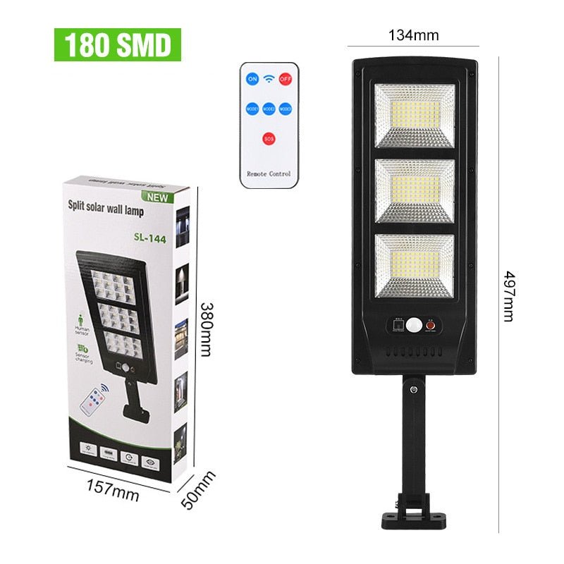 Royallure Ultra-Bright Waterproof Solar LED Street Light for Outdoor Areas