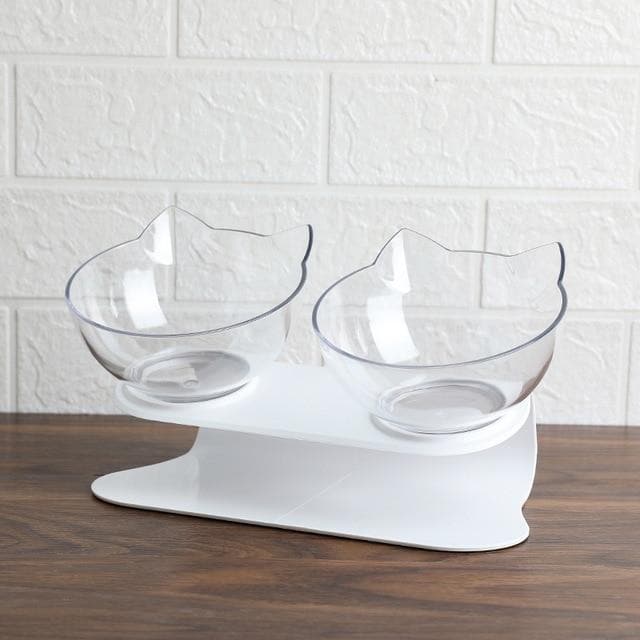 FurLuxe Elevated Anti-Vomiting Orthopedic Cat Bowl for Improved Digestion and Comfort