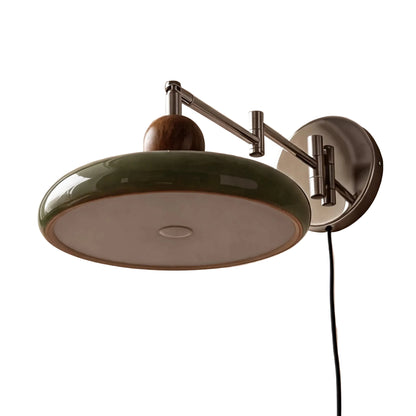 LuxRoyale Adjustable Plug-In Wall Sconce Modern Metal Arm Light Fixture - Royale Basic