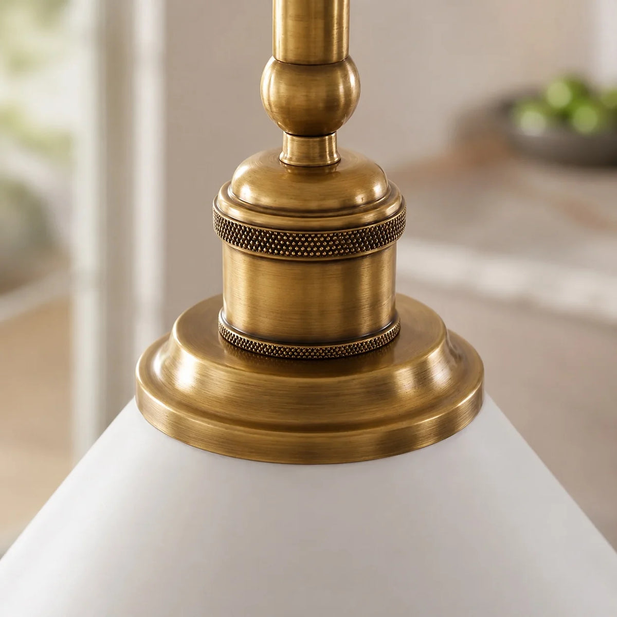 LuxRoyale Modern Linear Pendant Light Kitchen Island Brass Fixture - Royale Basic