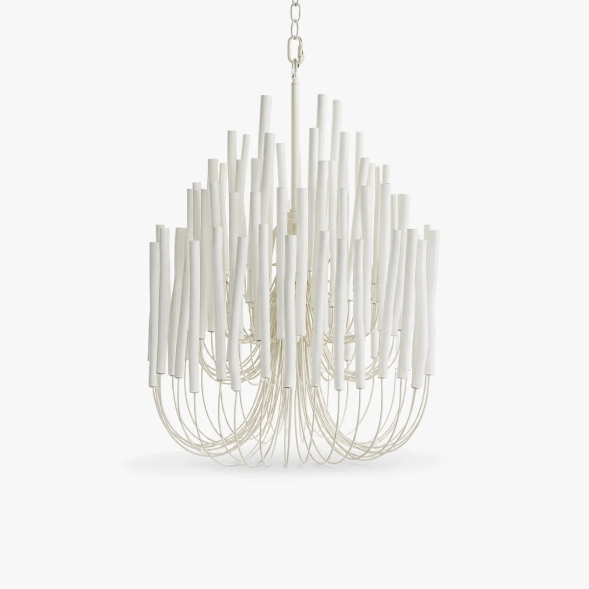 LuxRoyale Modern Rustic Wood Rod Branch Chandelier Hanging Light Fixture - Royale Basic