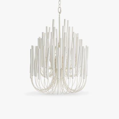 LuxRoyale Modern Rustic Wood Rod Branch Chandelier Hanging Light Fixture - Royale Basic
