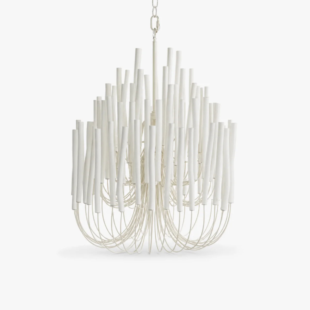 LuxRoyale Modern Rustic Wood Rod Branch Chandelier Hanging Light Fixture - Royale Basic