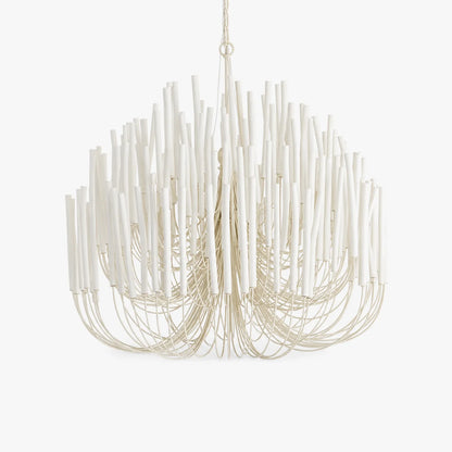 LuxRoyale Modern Rustic Wood Rod Branch Chandelier Hanging Light Fixture - Royale Basic