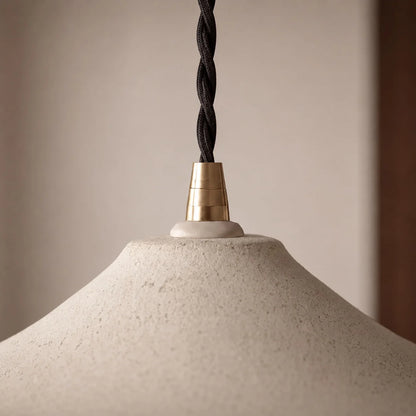 LuxRoyale Modern Sculptural Disc LED Pendant Light Adjustable Suspension - Royale Basic