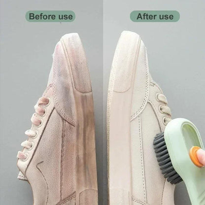 Royaleva 2-Set Shoe Cleaning Brushes with Automatic Dispense