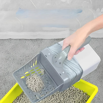 Royaleva Cat Litter Scoop with Ergonomic Design and Bags