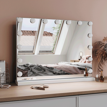 RoyaleGlow LED Makeup Mirror Lights – Dimmable & Adjustable 3-Color Vanity Lighting
