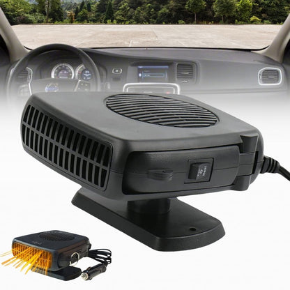 RoyaleGlow Car Heater 150W 300W 12V Ceramic Car Fan Heater