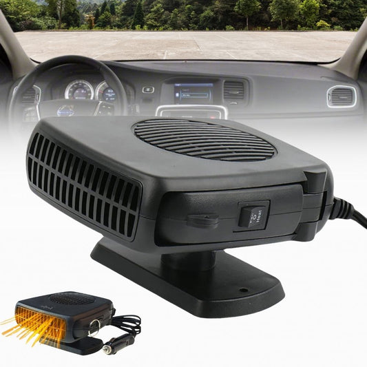 RoyaleGlow Car Heater 150W 300W 12V Ceramic Car Fan Heater