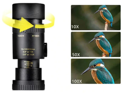Luxora High-Definition Waterproof Monocular Telescope