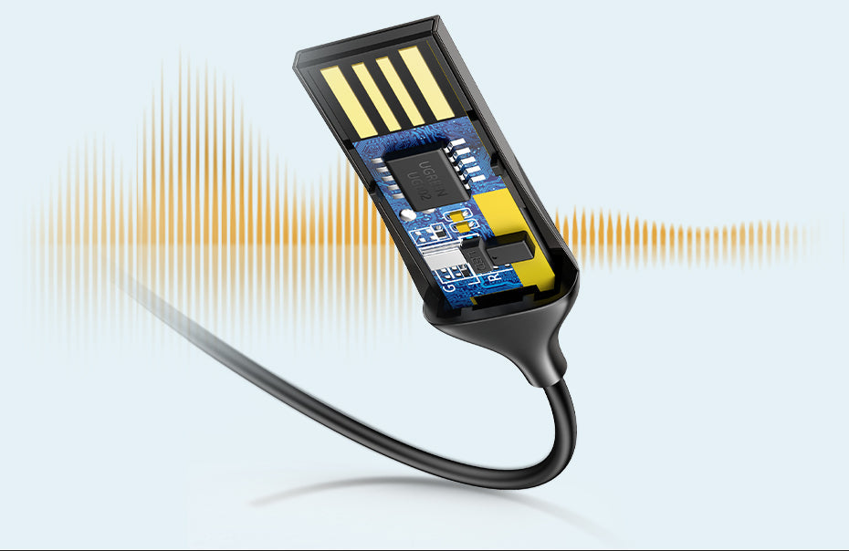 Luxora Bluetooth Aux Adapter for Wireless Car Audio Connection
