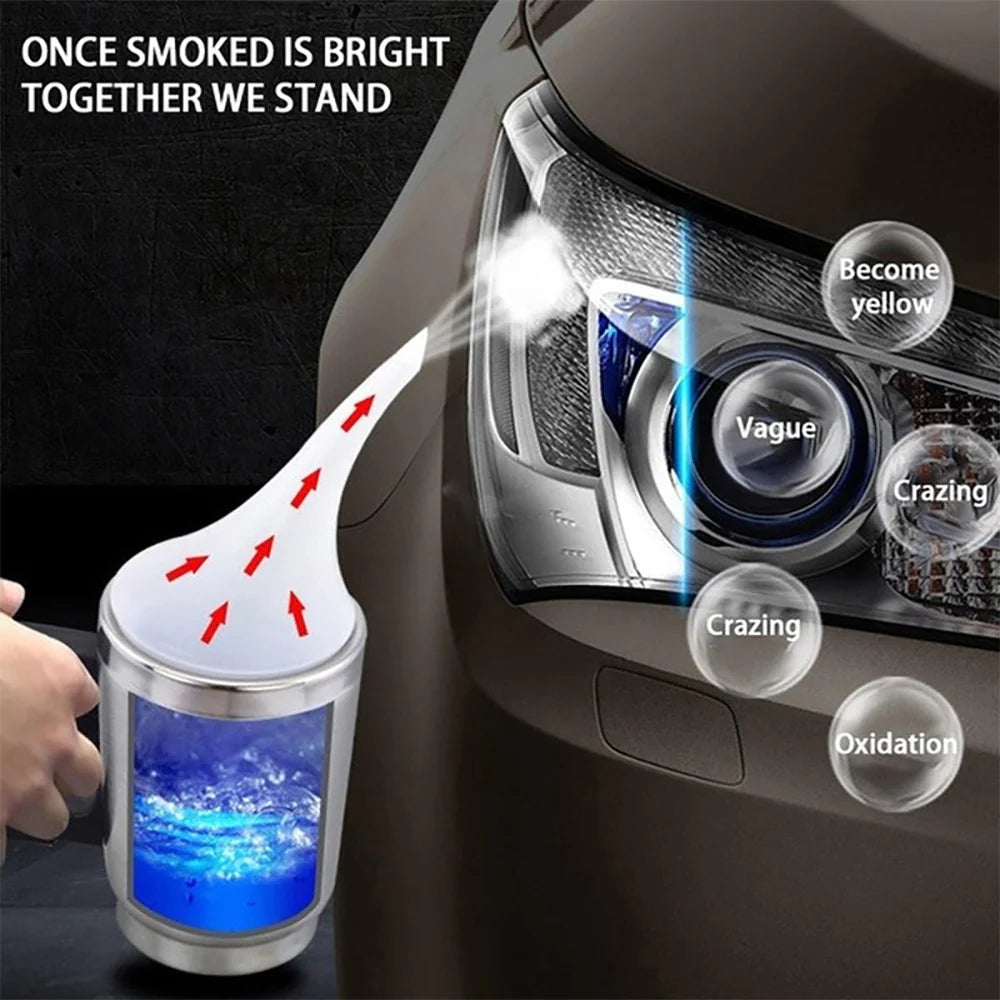 RoyaleGlow Headlight Restoration Kit for Crystal Clear Lights